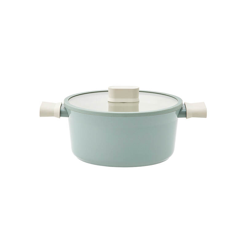 Nồi 2 Tay Cầm Suit LocknLock 22cm - Màu Mint - CSU1222MIT, , large image number null